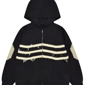 Dorohedoro Caiman Black Hooded Jacket