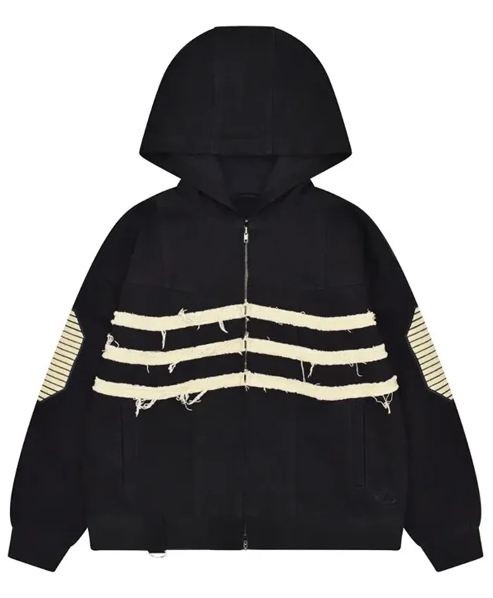 Dorohedoro Caiman Black Hooded Jacket