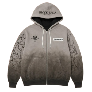 ENHYPEN Blood Saga World Tour North America Zip Up Hoodie