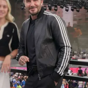 FIFA World Cup 2026 Track Leather Jacket