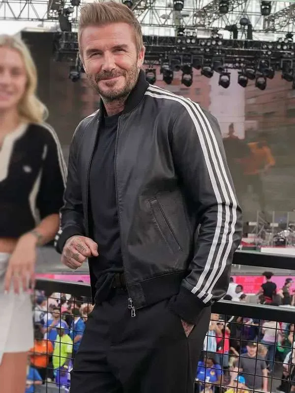 FIFA World Cup 2026 Track Leather Jacket