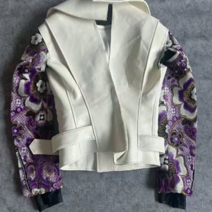 FW17 Junya Watanabe Patchwork Biker Jacket