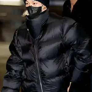 Felix Golden Disc Awards Departure Black Puffer Jacket
