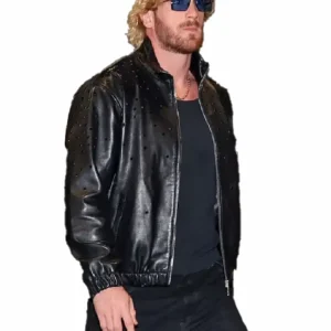 Flag Football Leather Jacket