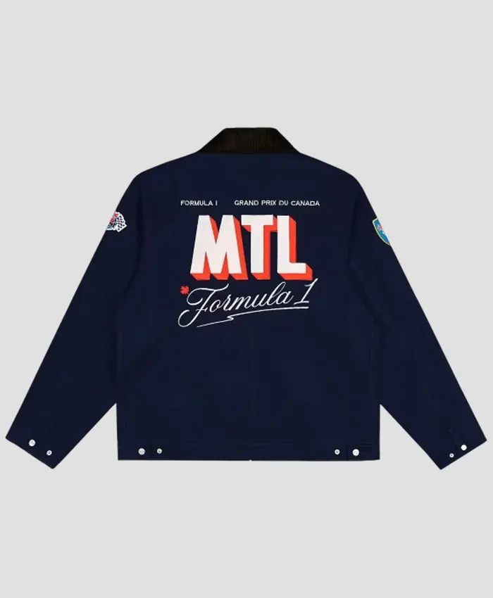 Formula 1 2026 Canada Grand Prix MTL Navy Jacket For Sale