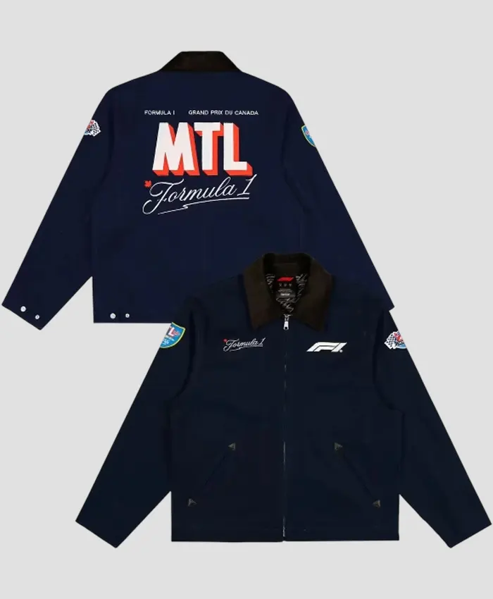 Formula 1 2026 Canada Grand Prix MTL Navy Jacket