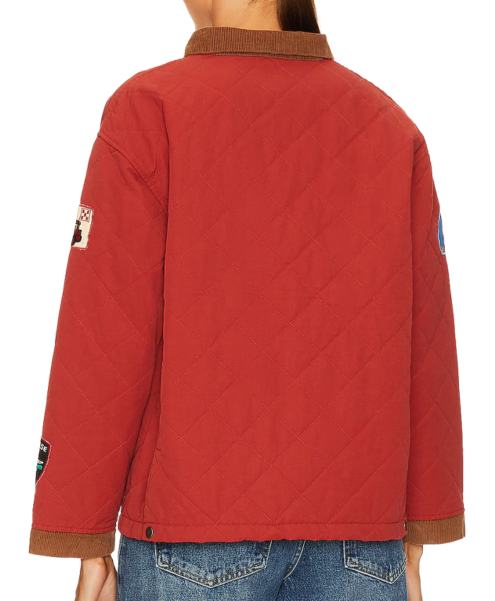 Found Quilt Patch Red Jacket Shop Now