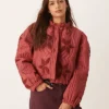 Free People Quinn Quilted Patchwork Jacket