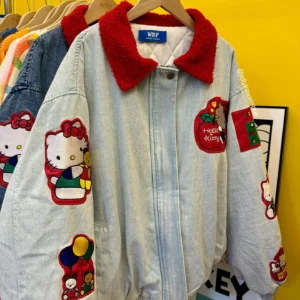 Fruit Party Denim Jacket