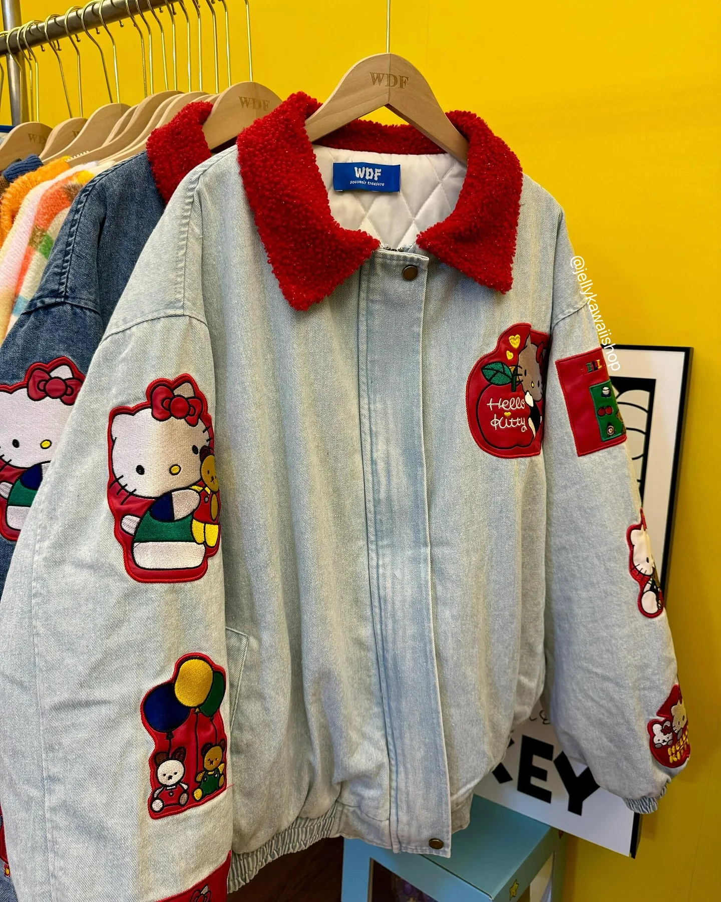 Fruit Party Denim Jacket