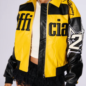 Get Akira OFFICIAL Leather Moto Bomber Jacket