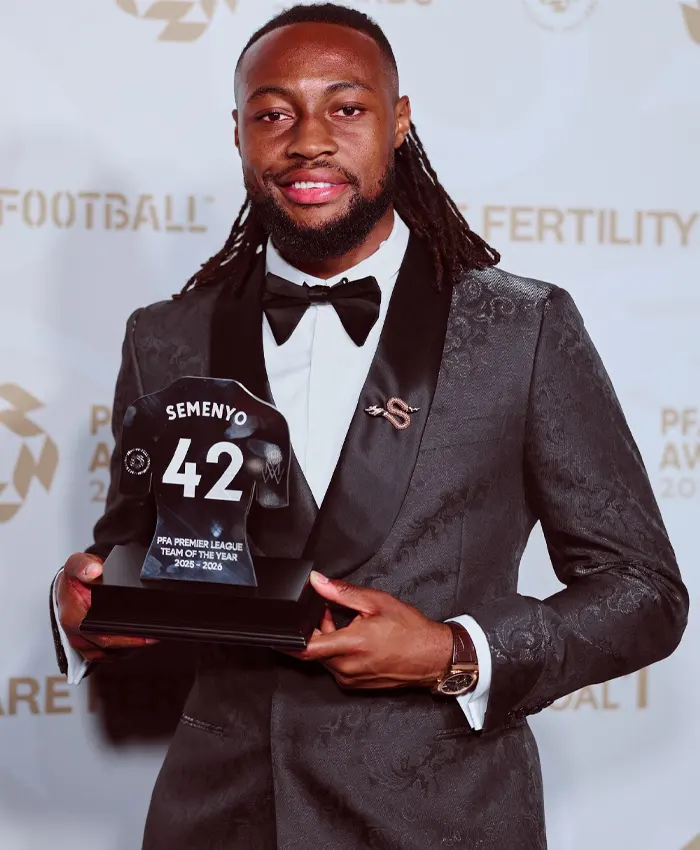 Get Antoine Semenyo 2026 The PFA Awards Suit Blazer