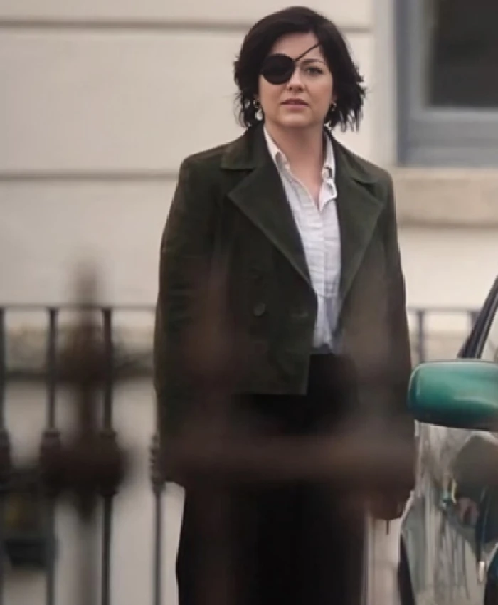Get Bad Sisters Sarah Greene Suede Jacket