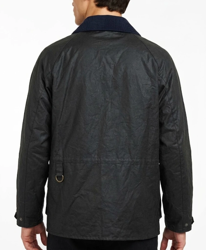 Get Barbour × A.P.C. Spey Waxed Cotton Jacket