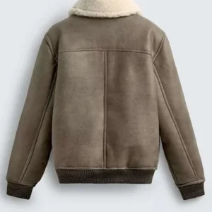 Get Beauty in Black Xavier Smalls Leather Jacket