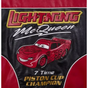 Get BoxLunch Disney Pixar Cars Lightning McQueen Leather Racing Jacket