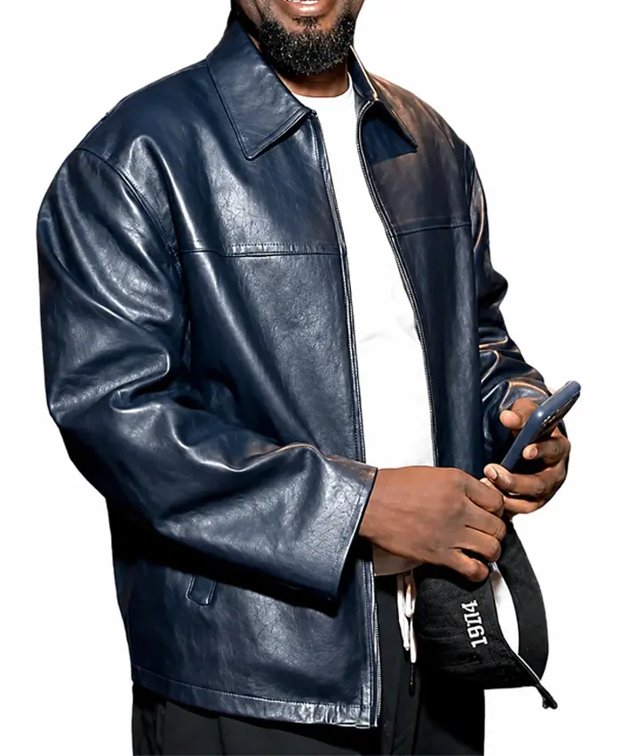 Get By Any Means 2026 Yahya Abdul-Mateen II Leather Jacket