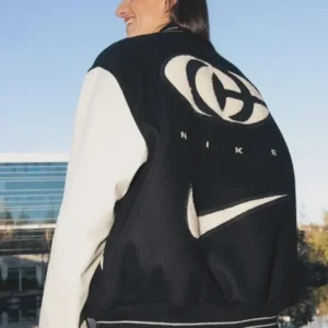 Get Caitlin Clark x Nike Varsity Jacket