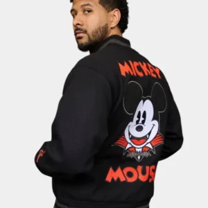 Get Cakeworthy Disney Mickey Mouse Vampire Varsity Jacket