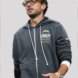 Get Chargers Preseason 2026 Mike McDaniel Sideline Hoodie