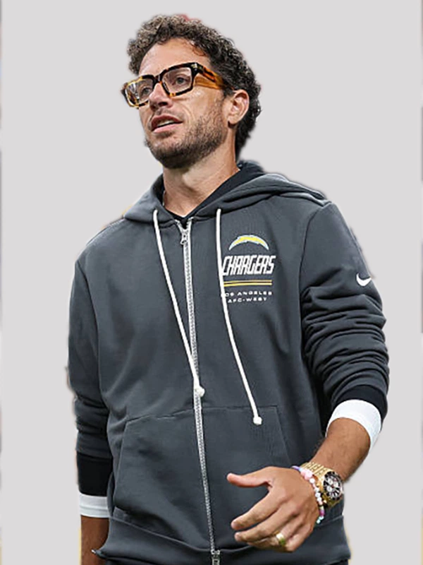 Get Chargers Preseason 2026 Mike McDaniel Sideline Hoodie