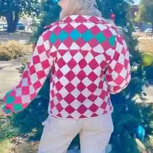 Get Christmas Quilt Jacket