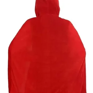 Get Christmas Red Santa Claus Hooded Cloak