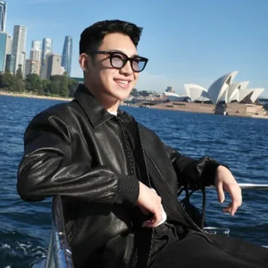 Get Darren Espanto Sydney Trip 2026 Black Leather Jacket