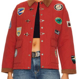 Get Found Quilt Patch Red Jacket