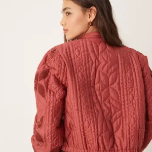 Get Free People Quinn Quilted Patchwork Jacket