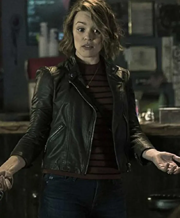 Get Game Night Rachel McAdams Leather Jacket