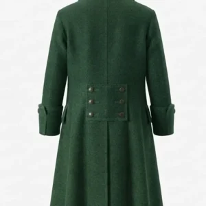 Get Halloween Pirate Wool Long Trench Coat