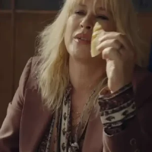 Get High Desert Patricia Arquette Brown Blazer