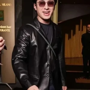 Get Hudson William Milan Fashion Week Black Blazer