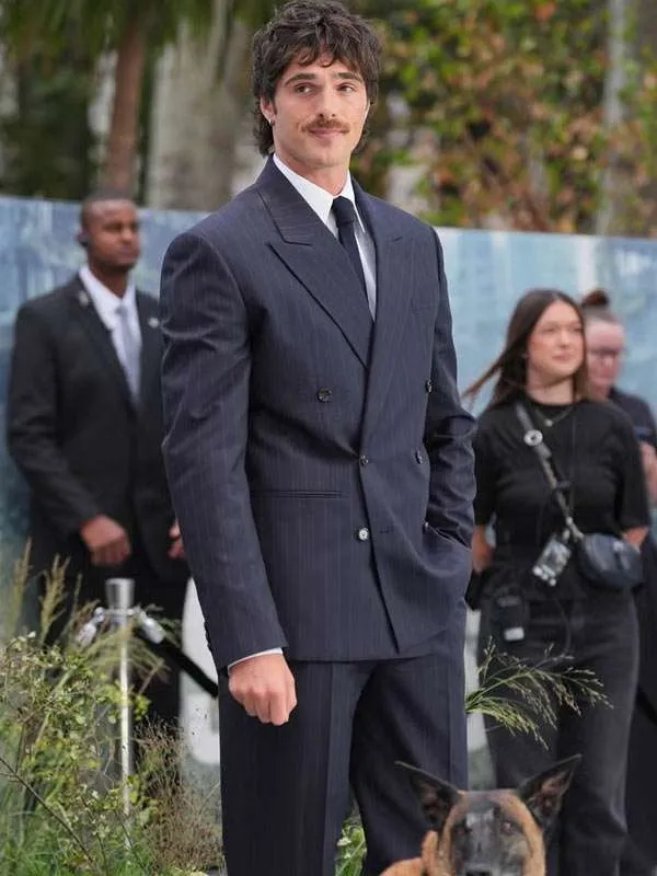 Get Jacob Elordi The Dog Stars Premiere Black Suit For Sale