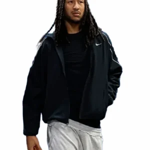 Get Jaylin Williams Black Track Jacket