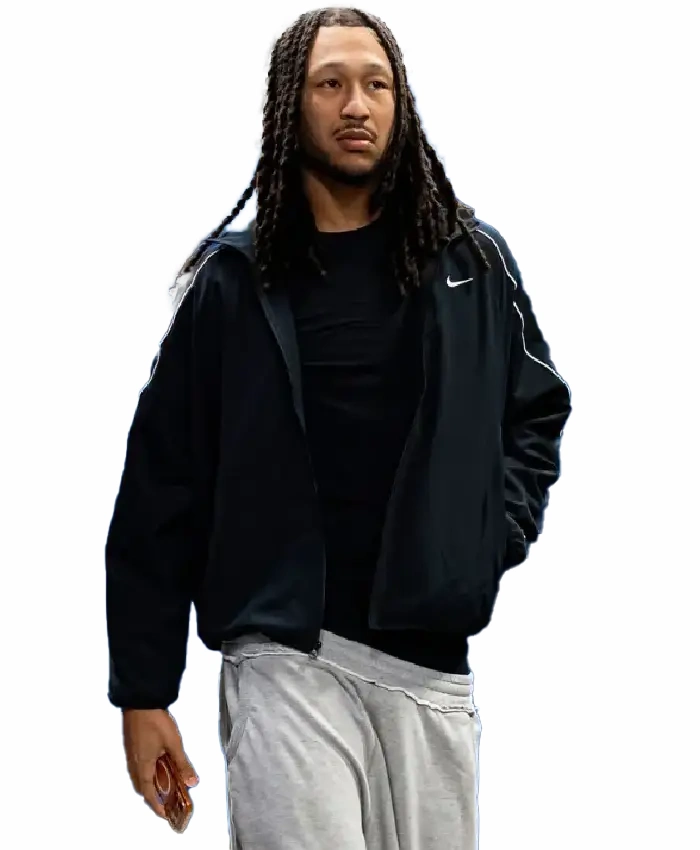 Get Jaylin Williams Black Track Jacket