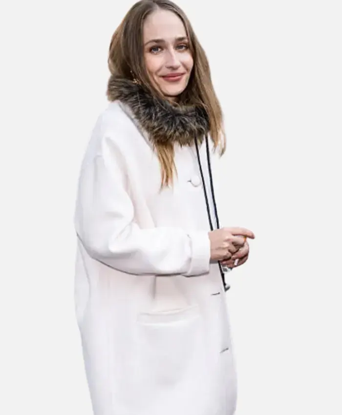 Get Jemima Kirke Marc Jacobs Spring 2027 NYC White Coat