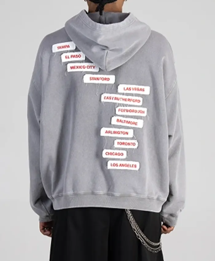 Get Jungkook BTS World Tour ARIRANG Baltimore Grey Hoodie