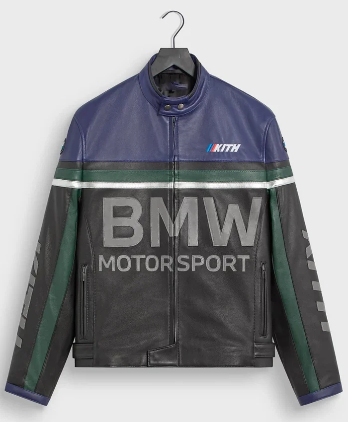 Get Kith BMW Braun Moto Jacket