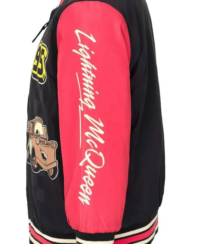 Get Lightning McQueen Disney Racer Varsity Jacket