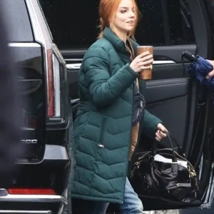 Get Lucky S01 Anya Taylor-Joy Puffer Coat