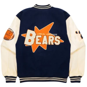 Get Lyrical Lemonade x Chicago Bears Letterman Varsity Jacket