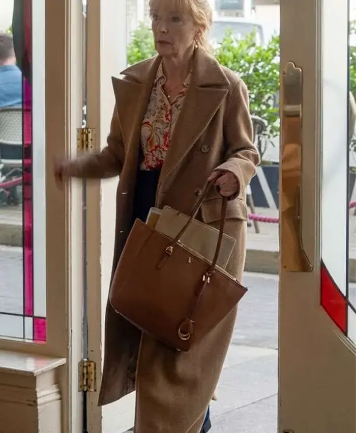 Get Marble Hall Murders Susan Ryeland Wool Coat
