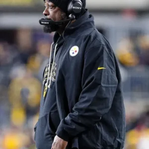 Get Mike Tomlin Pittsburgh Steelers Sideline Bomber Jacket