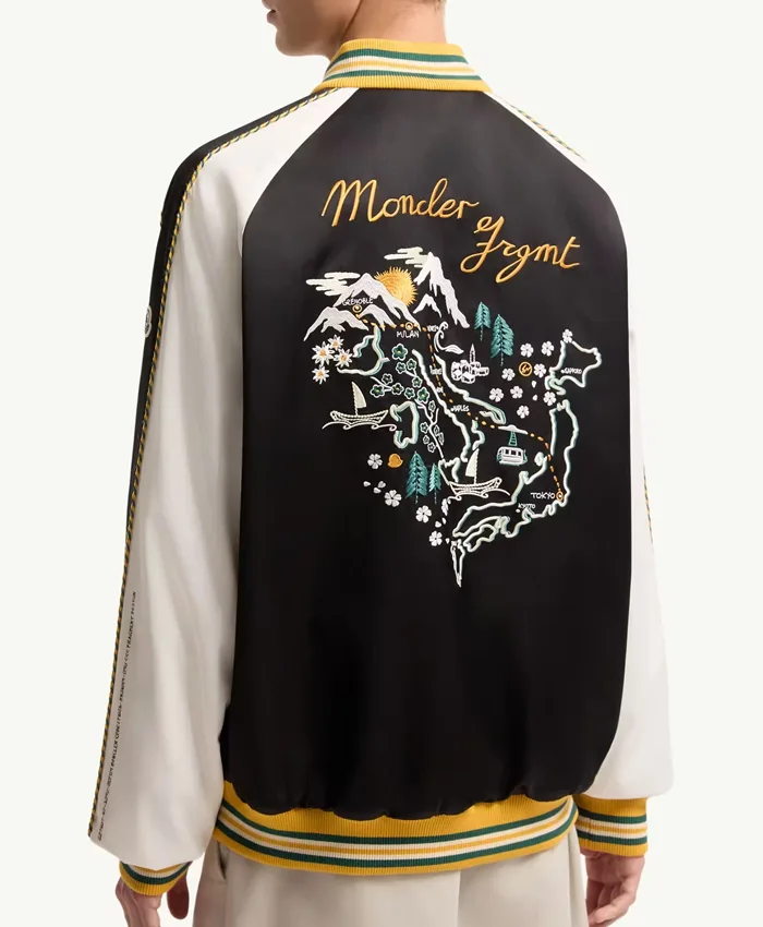 Get Moncler x Fragment Yūgō Satin Souvenir Jacket