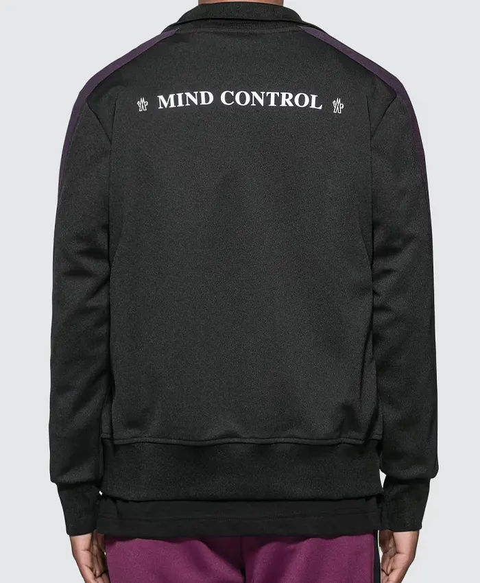 Get Moncler x Palm Angels Black Track Jacket