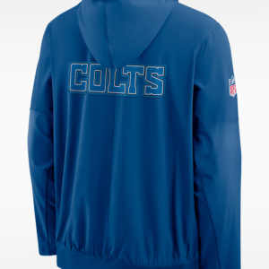 Get NFL Indianapolis Colts Rivalries Sideline Nike Hooded Anorak Jacket