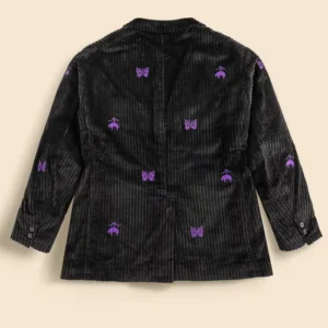 Get Needles x Brooks Brothers Black Cotton Corduroy Jacket