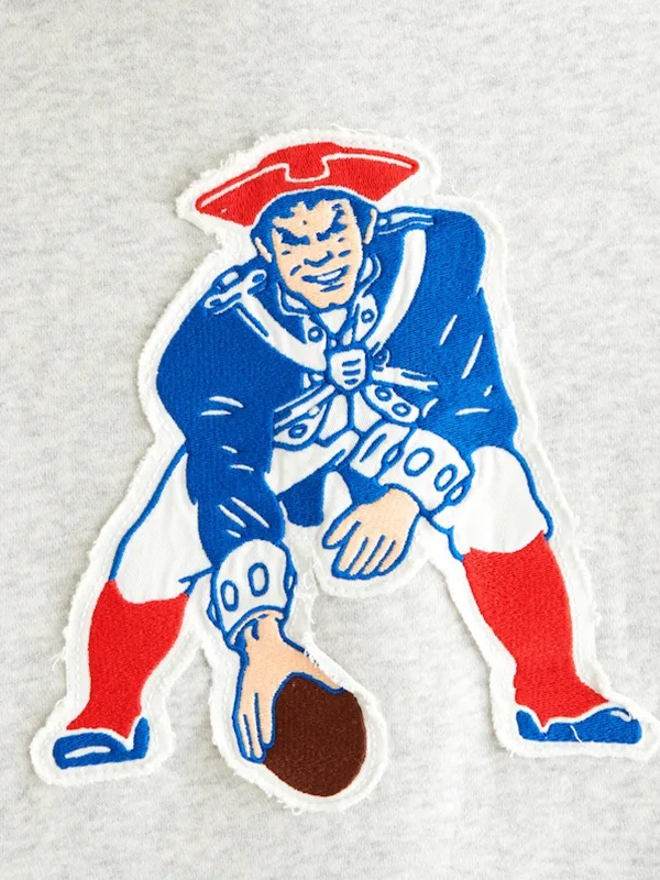 Get New England Patriots Abercrombie & Fitch Popover Hoodie